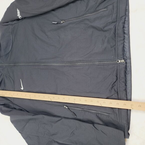 Nike Men's Black Sphere Coaches Long Sleeve Sport Fleece Jacket Size L - Picture 4 of 10